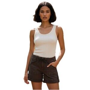 Vintage 80s/90s  Z. Cavaricci Cargo Shorts Women Size 12